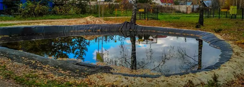 Пожарный водоем и резервуар