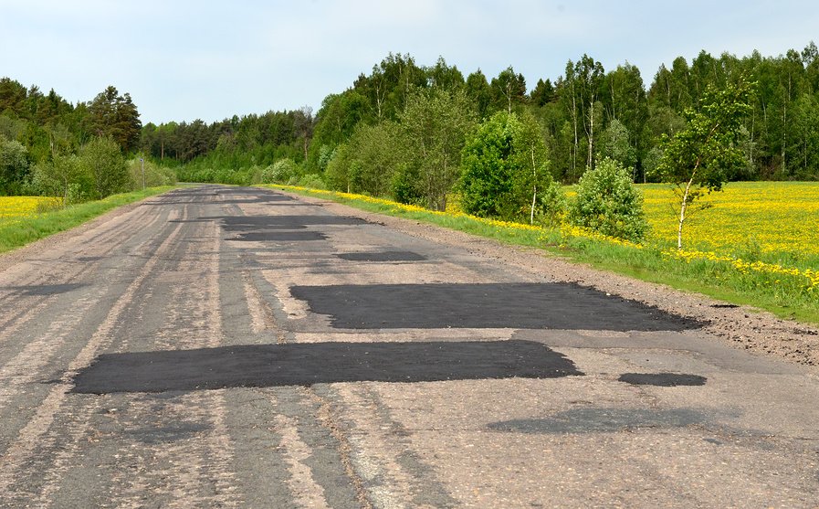 плохие дороги в россии